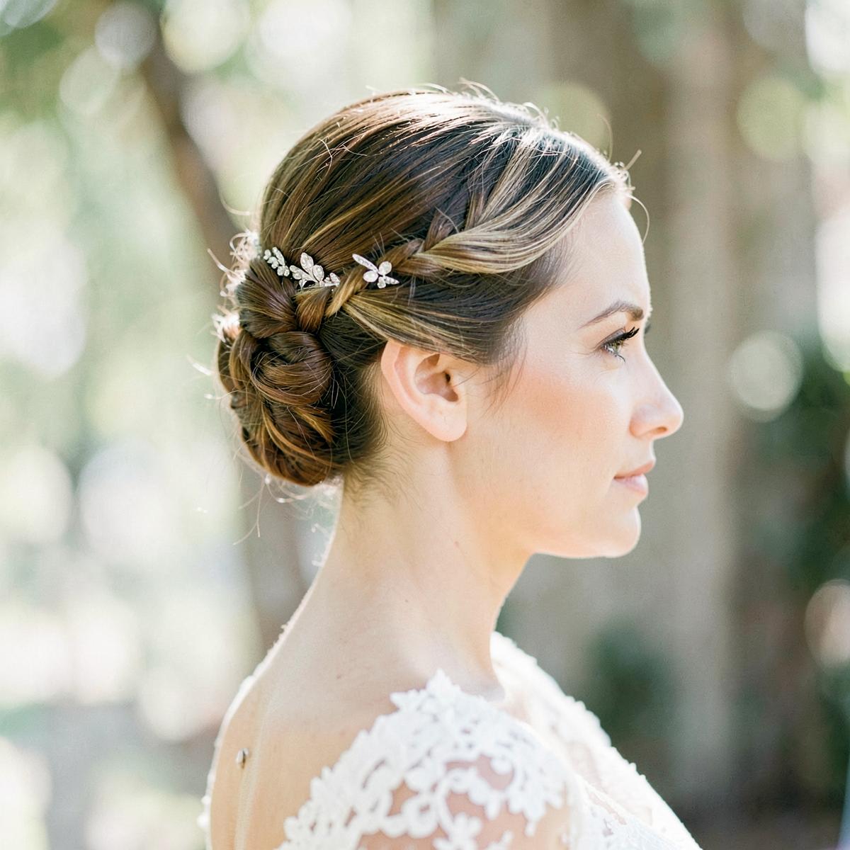 Recogido trenzado para boda